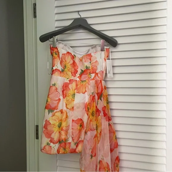 Katie May Chasing Dawn Dress in Apricot Poppy - Picture 6 of 7